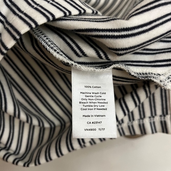 Talbots - 1X stripped quarter length shirt - Picture 9 of 9
